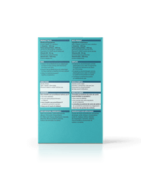 Energy Bird Build My Energy back of package with nutritional information