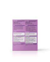 Energy Bird Calm my Mind back of package nutritional information.