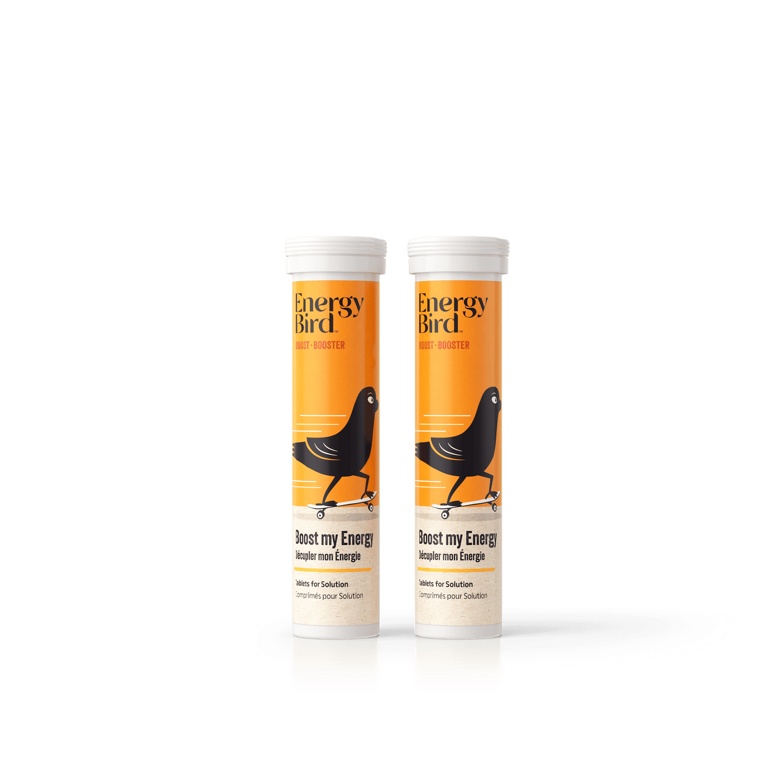 Energy Bird Boost My Energy Tablet bottles