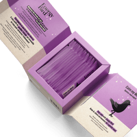 Energy Bird Calm my Mind Energy Bird opened with Stick Packs and inner packaging visible.