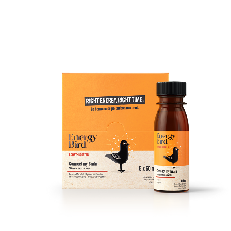 Energy Bird Connect My Brain - Brain Health Support - 8 Liquid Shots