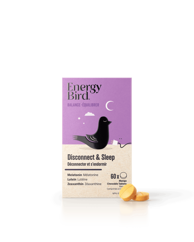 Energy Bird Disconnect and Sleep - Sleep & Eye Support - 60 Tablets