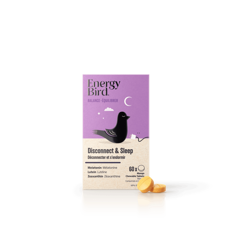 Energy Bird Disconnect and Sleep - Sleep & Eye Support - 60 Tablets