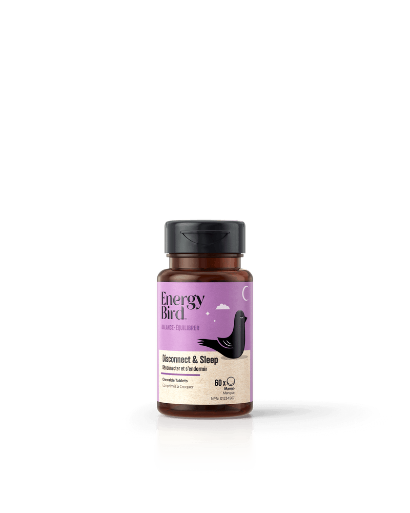 Energy Bird Disconnect and Sleep bottle