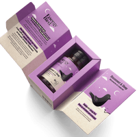 Energy Bird Disconnect and Sleep package opened, with bottle and inner packaging displayed