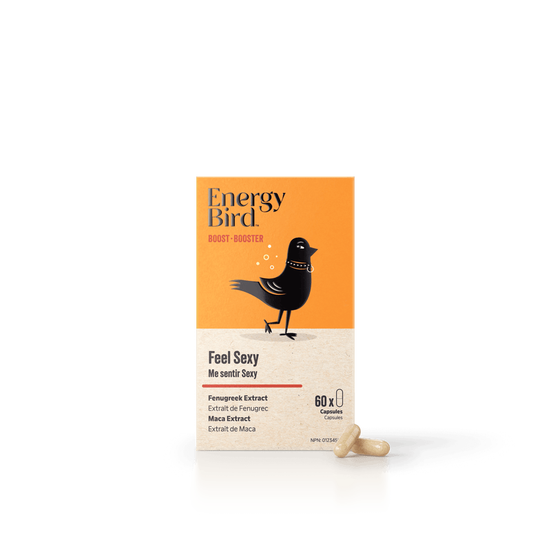 Energy Bird Feel Sexy supplement, 60 capsules.