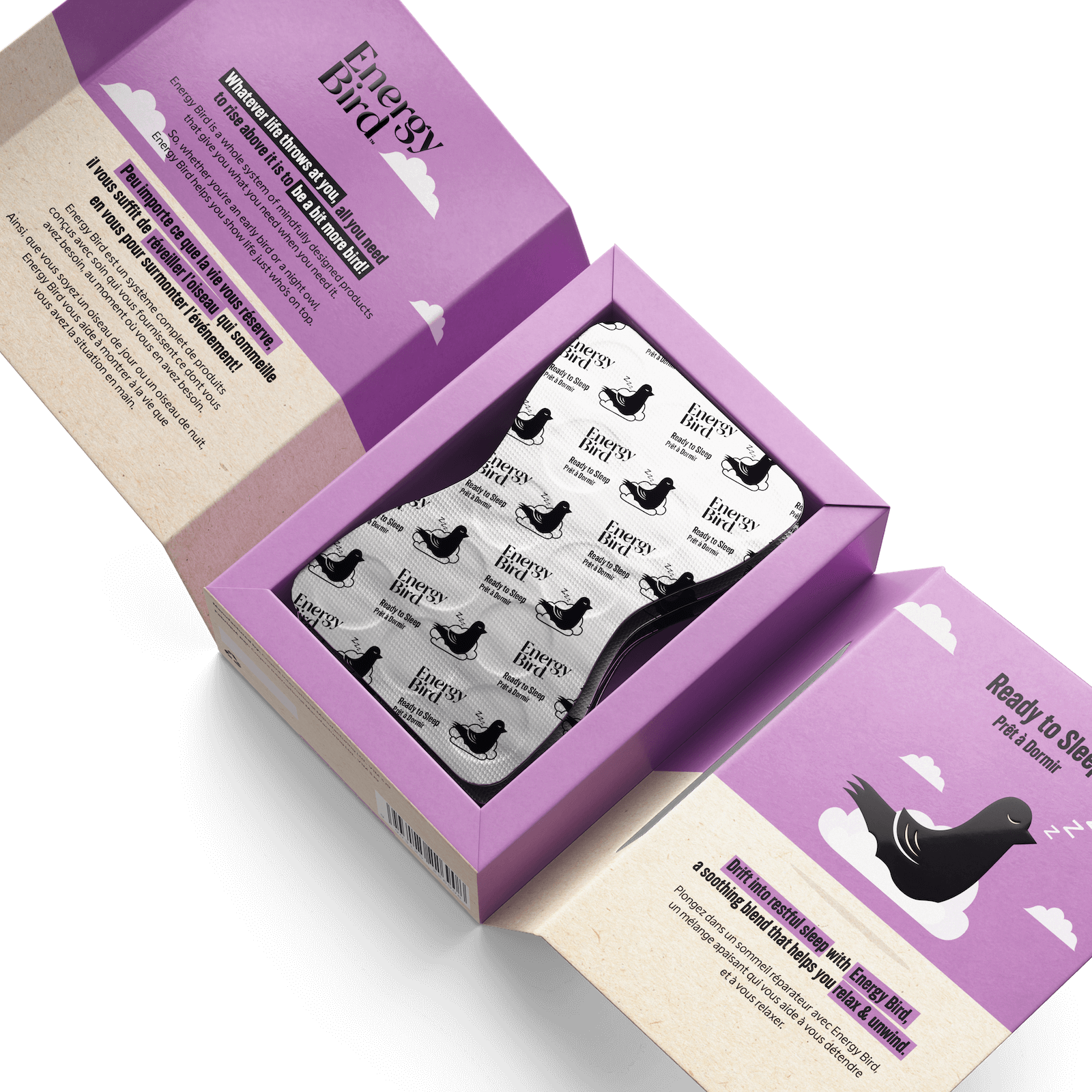Boîte Prêt à dormir par Energy Bird