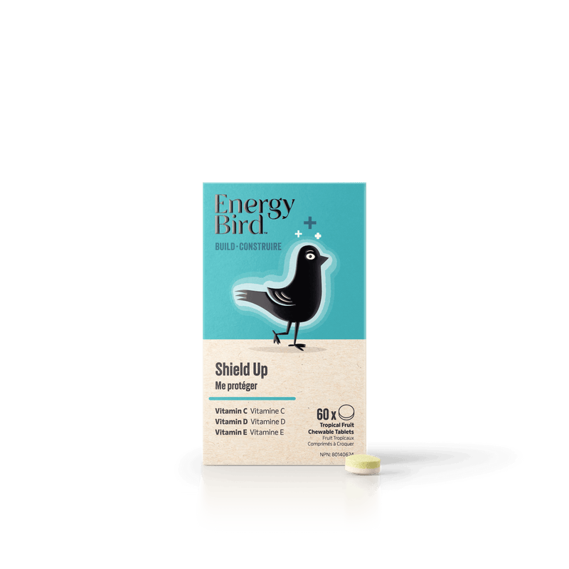 Energy Bird Shield Up - Immune System Support - 60 Chewable Tablets