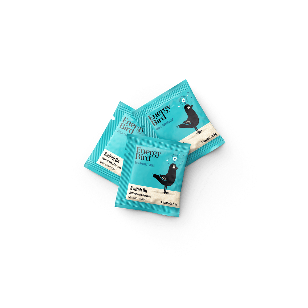 Sachets du produit Activer mon cerveau par Energy Bird