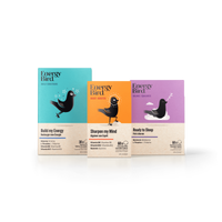 Energy Bird's Foundation Builder System featuring products Build my Energy, Sharpen my Mind and Ready to Sleep