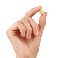 Energy Bird Shield Up Chewable Tablet being held