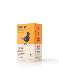 Energy Bird Feel Sexy side of package.