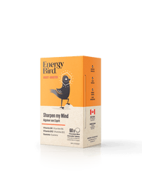Energy Bird Sharpen My Mind package on angle