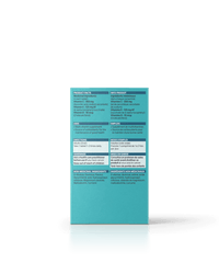 Energy Bird Shield Up back of package with nutritional information